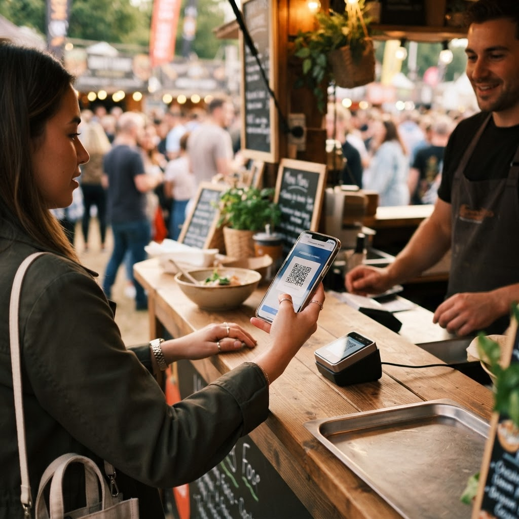 Pagamentos Pix e Cashless Dentro do App do Evento