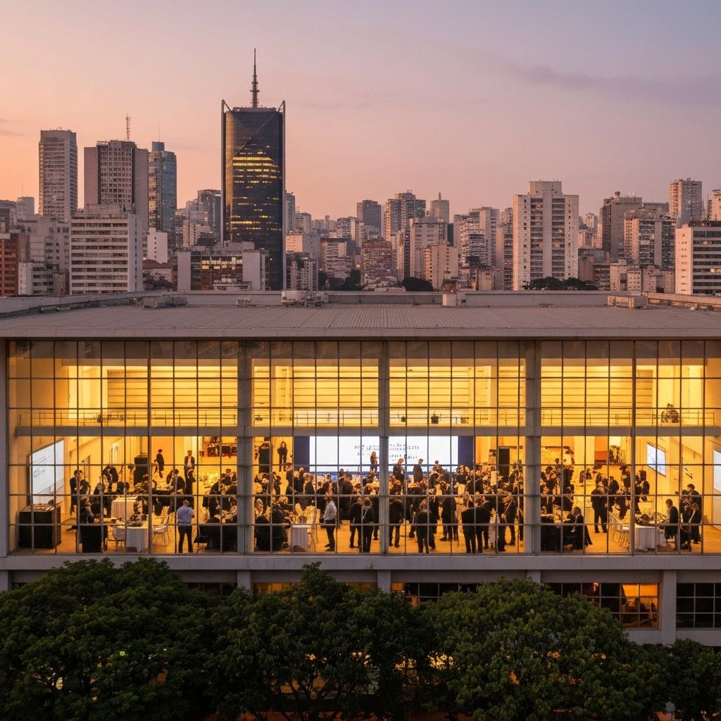 Evento corporativo em São Paulo com credenciamento iEvents